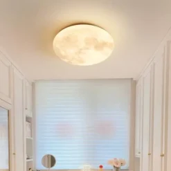 LED Dimmable Ceiling Light 32.5cm Acrylic Ceiling Panel Lamp Minimalist Layered Design Living Room Dining Room Lights AC220V ONLY DIMMABLE WITH REMOTE CONTROL