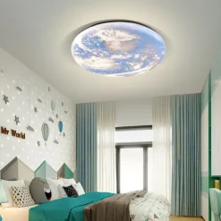 LED Dimmable Ceiling Light 32.5cm Acrylic Ceiling Panel Lamp Minimalist Layered Design Living Room Dining Room Lights AC220V ONLY DIMMABLE WITH REMOTE CONTROL