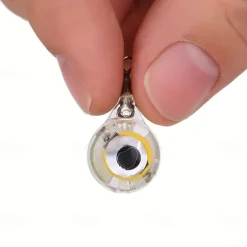 LED Fishing Light Luminous Mini Fish Eye Bait Lure LED Underwater Fishing Bait Light Flashing Lamp Fish Attractors