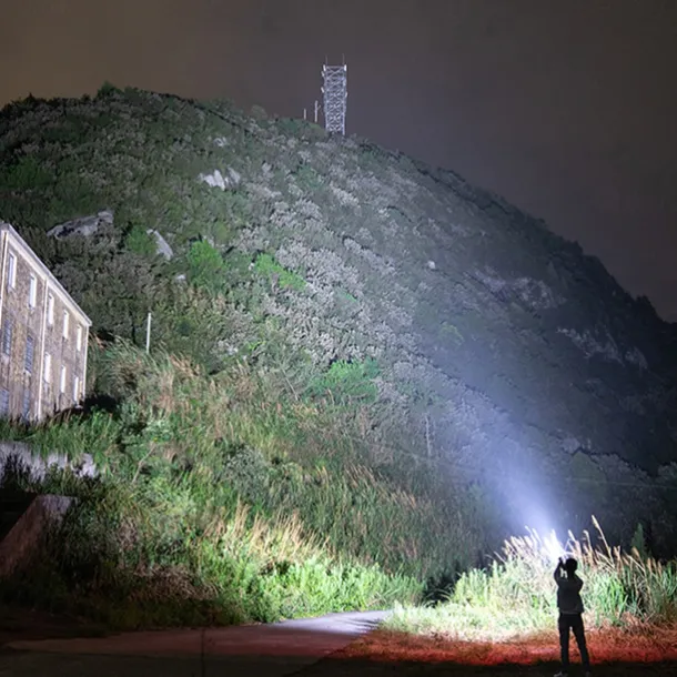 LED Flashlight Outdoor Super Bright XHP160 Powerful XHP99 Waterproof Torch USB Rechargeable 18650 Lantern Portable Zoom Camping Light