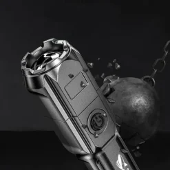 LED Flashlight USB Super Bright Zoomable USB Rechargeable T6 Tactical Torch for Camping Hiking Fishing Outdoor Hunting 3.7V