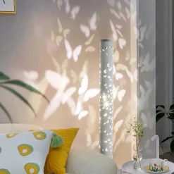 LED Floor Lamp Butterfly Tall Corner Light For Living Room Ambient Night Light Romantic Column Standing Light Modern LED Floor Lamp for Bedroom