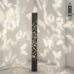 LED Floor Lamp Butterfly Tall Corner Light For Living Room Ambient Night Light Romantic Column Standing Light Modern LED Floor Lamp for Bedroom