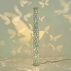 LED Floor Lamp Butterfly Tall Corner Light For Living Room Ambient Night Light Romantic Column Standing Light Modern LED Floor Lamp for Bedroom