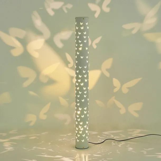 LED Floor Lamp Butterfly Tall Corner Light For Living Room Ambient Night Light Romantic Column Standing Light Modern LED Floor Lamp for Bedroom