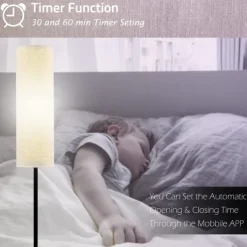 LED Floor Lamp for Living Room Bedroom Smart Standing Lamp with Alexa Google Assistant App Remote Control Tall Modern Floor Lamp with Linen Lamp Shade 16 Million Colors Bulb Included