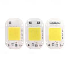 LED Grow Chip 10pcs 6pcs 20W 30W 50W COB Chip LED Lamp 220V 240V No Need Driver for Flood Light Spotlight Lampada DIY Lighting