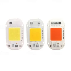 LED Grow Chip 10pcs 6pcs 20W 30W 50W COB Chip LED Lamp 220V 240V No Need Driver for Flood Light Spotlight Lampada DIY Lighting