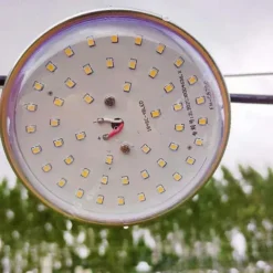 LED Grow Light for Indoor Plants E27 15W 48LED Beads Full Spectrum Fixture White Purple 220-240 V Vegetable Greenhouse