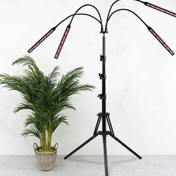 LED Grow Light for Indoor Plants Full Spectrum with Bracket and Remote Control 5V EU US UK Standard For Indoor Plant Flower Seedling VEG Tent Phyto Lamp