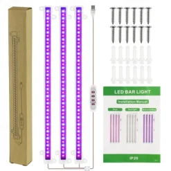 LED Grow Light Full Spectrum 50cm Red/Blue Plants Lamp DC5V Phyto Lamp 72Leds/144LEDs/216LEDs/288LEDs Rotation Flexible Light Indoor