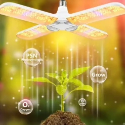 LED Grow Light Full Spectrum E27 Folding Plant Grow Light AC110V 220V Phyto Lamp For Indoor Vegetable Flower Seedling