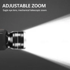 LED Headlamp Waterproof Outdoor Camping Fishing Lantern Torch USB Rechargeable XHP50 18650 LIB Headlight 3 Modes Zoom Head Flashlight