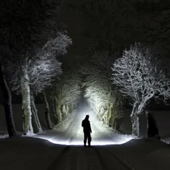 LED Headlamp with Sensor Fishing Headlight L2/P50 3 Modes Zoomable Waterproof Super Bright Camping Light Powered by 2x18650 Batteries