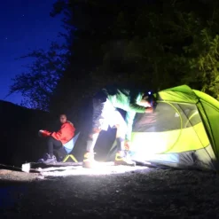 LED Headlamp with Sensor Fishing Headlight L2/P50 3 Modes Zoomable Waterproof Super Bright Camping Light Powered by 2x18650 Batteries