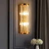 LED Indoor Wall Lights 3-Color Light Modern Nordic Style Crystal E14 LED Wall Lamp Living Room 85-265V
