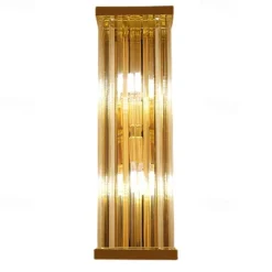 LED Indoor Wall Lights 3-Color Light Modern Nordic Style Crystal E14 LED Wall Lamp Living Room 85-265V