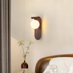LED Indoor Wall Lights Warm White 13cm Vintage Glass Wall Sconce G9 Mid Century Modern Wall Mounted Light Rustic Farmhouse Wall Lamp Antique Hallway Flush Mount Ceiling Light for Bedroom Kids Bedside Living Room 110-240V
