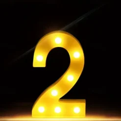 LED Letter Lights Alphabet Light Up Sign for Night Light Home Party Birthday Wedding Bar Decoration