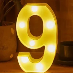 LED Letter Lights Alphabet Light Up Sign for Night Light Home Party Birthday Wedding Bar Decoration