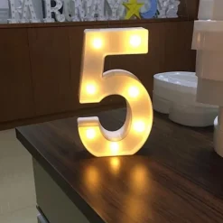 LED Letter Lights Sign, 26 Alphabet Light Up Letters, Battery-Powered Decorative Marquee Lamps for Weddings, Birthdays, Parties, Home Bar and Christmas Décor