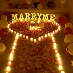 LED Letter Lights Sign, 26 Alphabet Light Up Letters, Battery-Powered Decorative Marquee Lamps for Weddings, Birthdays, Parties, Home Bar and Christmas Décor