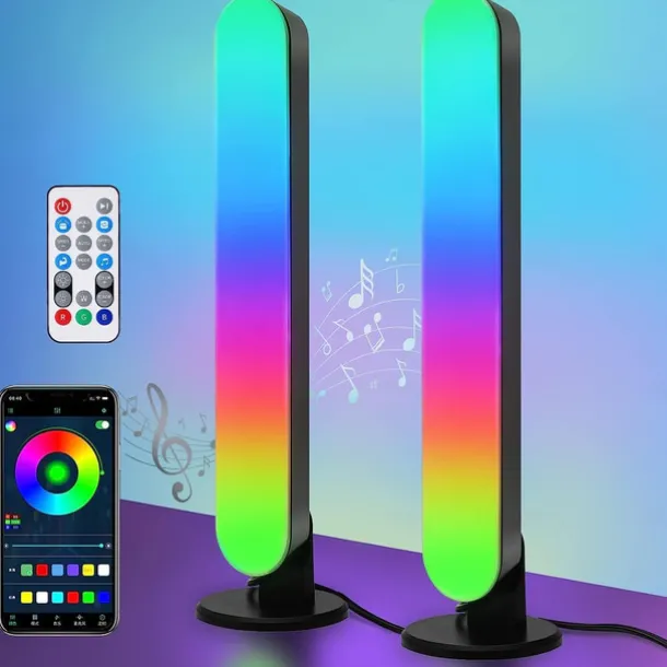 LED Light Bars Mood Light Multiple Lighting Effects Ambient Lighting Flow Light Bar Gaming/TV/PC/Room