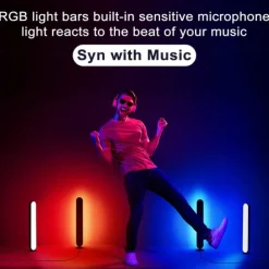 LED Light Bars Mood Light Multiple Lighting Effects Ambient Lighting Flow Light Bar Gaming/TV/PC/Room
