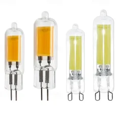 LED Light Bulb 10pcs G9 COB 3W 7W 5W Glass G4 Lamp 220V G4LED Spot Light For Pendant Lighting Fixture Home Lighting Chandeliers