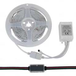 LED Light Strip Connector Waterproof Fixing Clip 4 Pin RGB Needle Male Type Waterproof Box Light Bar Accessory Box is Suitable for Fixing RGB 4Bin Connector Line