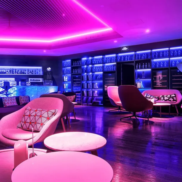 LED Light Strip 15m/20m 50ft 65.6ft RGB Color Change LED Light Strip Kit with IR44 Key Remote Control for Bedroom Lighting Flexible Home Decoration