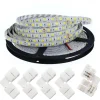 LED Light Strips Tiktok Lights 5050 5M 300 leds 10mm 4200 lm Warm White White(DC 12V) With 5PCS 5050 Strip Light Connector