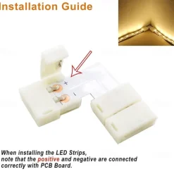 LED Light Strips Tiktok Lights 5050 5M 300 leds 10mm 4200 lm Warm White White(DC 12V) With 5PCS 5050 Strip Light Connector