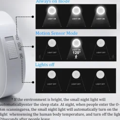 8LED Motion Sensor Night Light, USB Rechargeable Stair Cabinet Light Automatic On/Off, Ideal for Kitchen, Bedroom, Closet, Stairs and Hallway