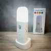 LED Motion Sensor Night Light USB Rechargeable Dimmable LED Light Portable Motion Activated Night Lamp For Living Room Bedroom Hallway Lighting