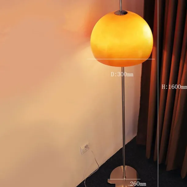 LED Mushroom Floor Lamp, Mid-Century Modern Light for Bedroom, Bright LED Standing Lamp for Office, Modern Living Room Decor 110-240V