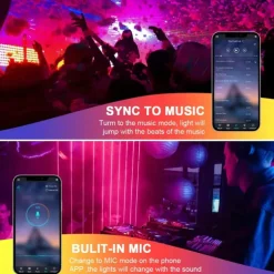 LED Neon RGB Light Strip 3M-30M with Bluetooth & APP Control, Waterproof IP65 Music Sync Multi-Color Flexible Strip for Home, Garden, Building Decor AC220V