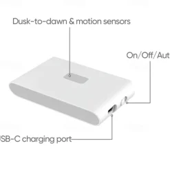 LED Night Lights Motion Sensor, USB Rechargeable Wireless Night Light Kitchen Cabinet Corridor Night Step Lights for Bathroom,Hallway, Bedroom, Kids Room, Kitchen and Stairway 1/2/3pcs