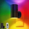 LED Night Lights Plug in Modern Nightlight Plug into Wall Dusk to Dawn Light Sensor Dimmable Wall Lamp for Hallway Bedroom Stairway