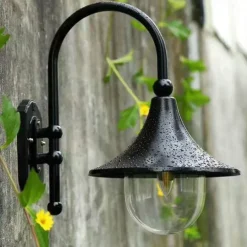 LED Outdoor Wall Light Waterproof IP55 Elegance Aluminum 3-Color 1-Light Wall Lamp Sconce Street Light Villa Yard Fixture 110-240V