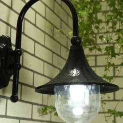 LED Outdoor Wall Light Waterproof IP55 Elegance Aluminum 3-Color 1-Light Wall Lamp Sconce Street Light Villa Yard Fixture 110-240V