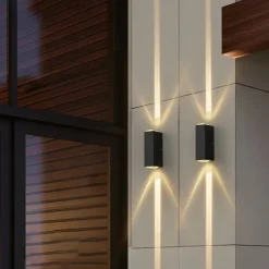 LED Outdoor Wall Lights Indoor Wall Lights Living Room Outdoor Aluminum Wall Light IP65 110-120V 220-240V