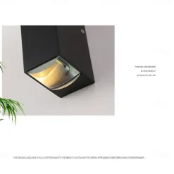 LED Outdoor Wall Lights Indoor Wall Lights Living Room Outdoor Aluminum Wall Light IP65 110-120V 220-240V