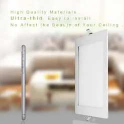 LED Panel Light Recessed Kitchen Foyer Lamp LED Spot Down Light Warm White Cold White Downlight 1pc