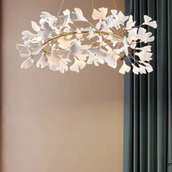 LED Pendant Light 60 cm Lantern Desgin Chandelier Copper Brass LED 220-240V