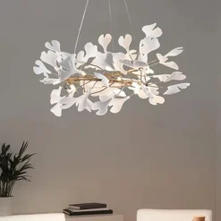 LED Pendant Light 60 cm Lantern Desgin Chandelier Copper Brass LED 220-240V