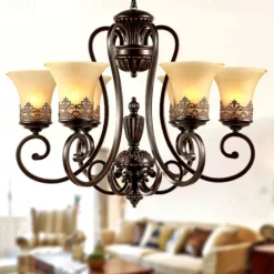 LED Pendant Light 67 cm Pendant Lantern Design Chandelier Metal Painted Finishes Modern 220-240V