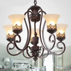 LED Pendant Light 67 cm Pendant Lantern Design Chandelier Metal Painted Finishes Modern 220-240V