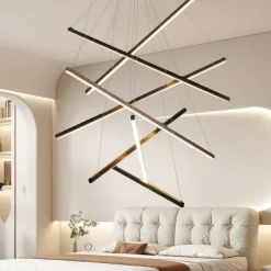 LED Pendant Light 3/5/7/9 Heads Cluster Design Sputnik Design Chandeliers for Dining Room Bedroom Pendant Lamps 110-240V ONLY DIMMABLE WITH REMOTE CONTROL