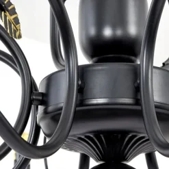 LED Pendant Light 6/12/16 Lights Farmhouse Pendant Light Rustic Industrial Iron Candle Ceiling Light for Dining Room Lighting Fixture Hanging Candle Hanging Pendant Light E14 Base